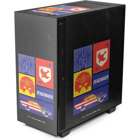 DC Comics Peacemaker Collage NZXT H510 Compact ATX Mid-Tower Case Skin