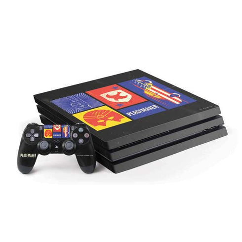 DC Comics Peacemaker Collage PlayStation PS4 Skins