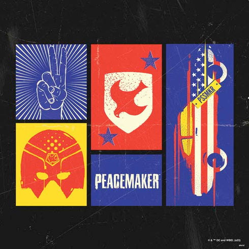 DC Comics Peacemaker Collage PS4 Slim Skin