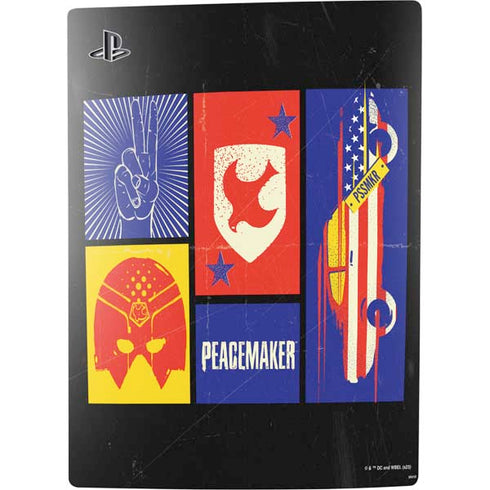 DC Comics Peacemaker Collage PS5 Bundle Skin