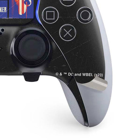 DC Comics Peacemaker Collage PS5 DualSense Edge Pro Controller Skin