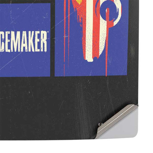 DC Comics Peacemaker Collage PS5 Slim Digital Edition Console Skin