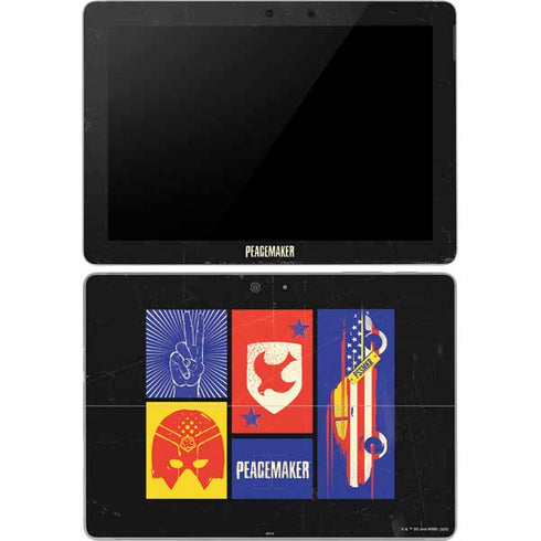 DC Comics Peacemaker Collage Surface Go Skin