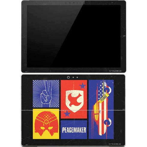 DC Comics Peacemaker Collage Surface Pro 4 Skin
