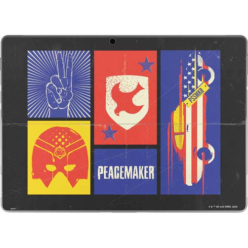 DC Comics Peacemaker Collage Surface Pro 8 Skin