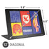 DC Comics Peacemaker Collage Universal Laptop 12in (9.8 x 6.8in) Skin