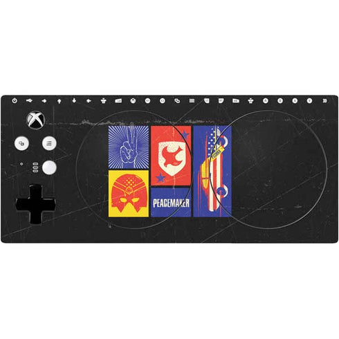 DC Comics Peacemaker Collage Xbox Adaptive Controller Skin