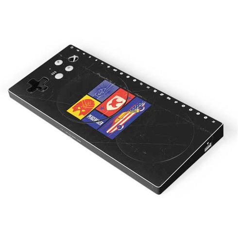DC Comics Peacemaker Collage Xbox Adaptive Controller Skin