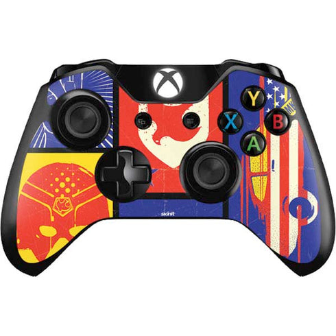 DC Comics Peacemaker Collage Xbox One Controller Skin