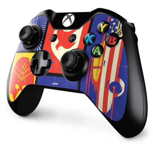 DC Comics Peacemaker Collage Xbox One Controller Skin