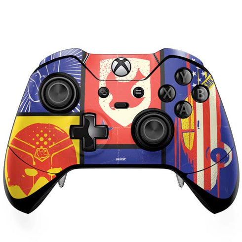 DC Comics Peacemaker Collage Xbox One Elite Controller Skin