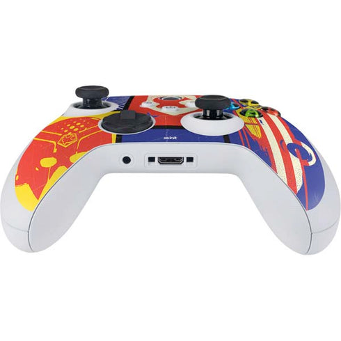 DC Comics Peacemaker Collage Xbox Series S Controller Skin