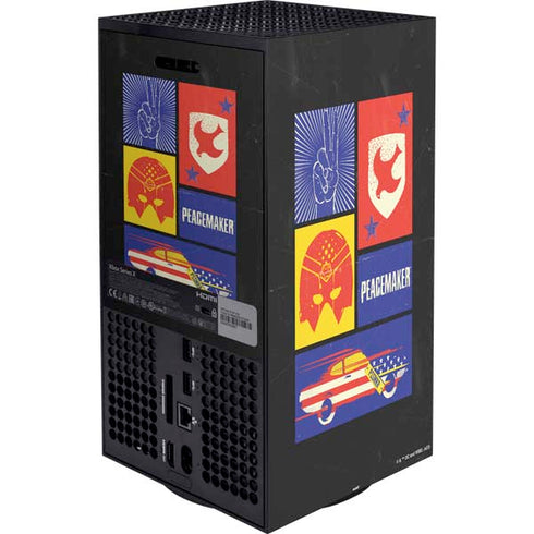 DC Comics Peacemaker Collage XBox Series X Digital Edition Bundle Skin