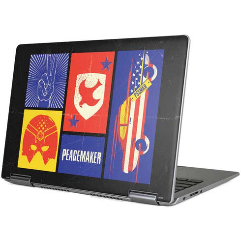 DC Comics Peacemaker Collage Yoga 710 14in Skin