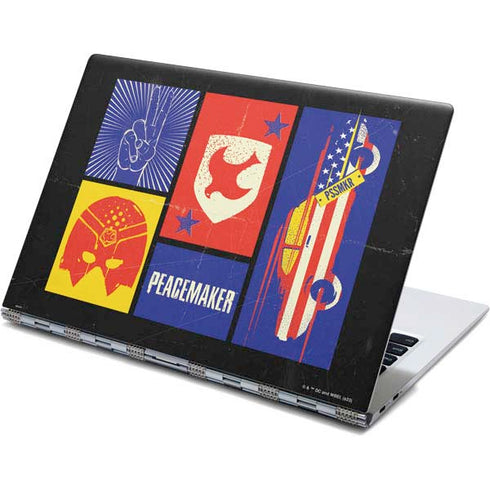 DC Comics Peacemaker Collage Yoga 910 2-in-1 14in Touch-Screen Skin
