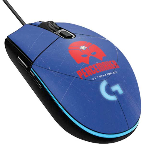 DC Comics Peacemaker Helmet G203 Prodigy RGB Wired Gaming Mouse Skin