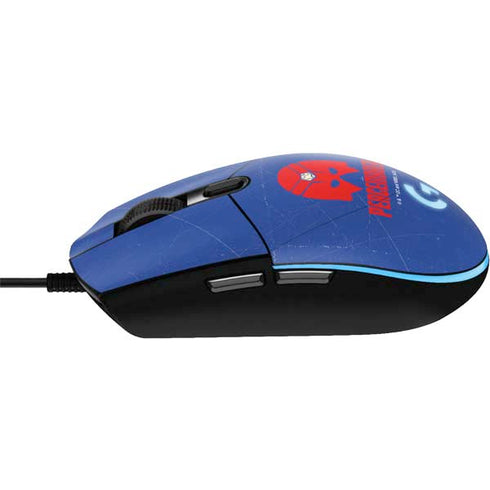 DC Comics Peacemaker Helmet G203 Prodigy RGB Wired Gaming Mouse Skin