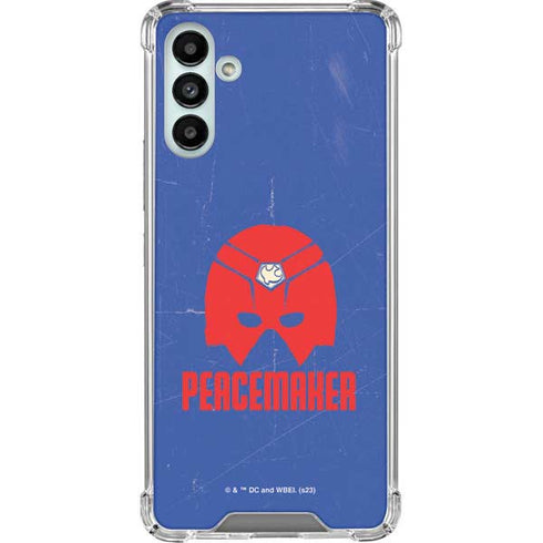 DC Comics Peacemaker Helmet Galaxy A13 5G Clear Case