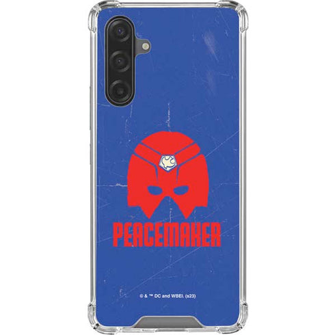 DC Comics Peacemaker Helmet Galaxy A17 Clear Case
