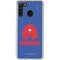 DC Comics Peacemaker Helmet Galaxy A21 Clear Case