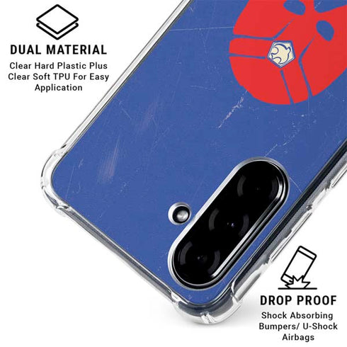 DC Comics Peacemaker Helmet Galaxy A36 5G Clear Case