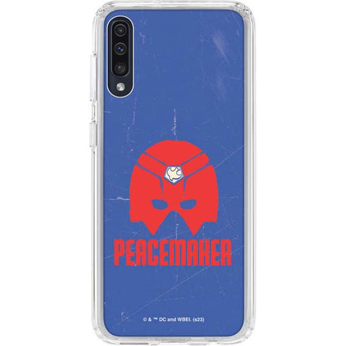 DC Comics Peacemaker Helmet Galaxy A50 Clear Case