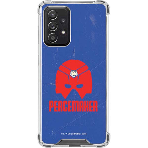 DC Comics Peacemaker Helmet Galaxy A52 5G Clear Case