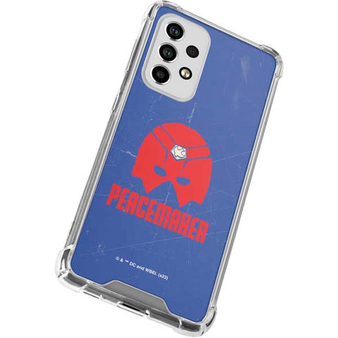 DC Comics Peacemaker Helmet Galaxy A53 5G Clear Case