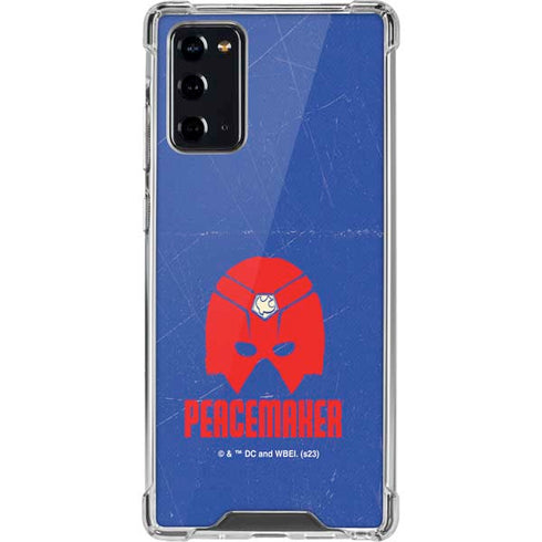 DC Comics Peacemaker Helmet Galaxy Note20 5G Clear Case