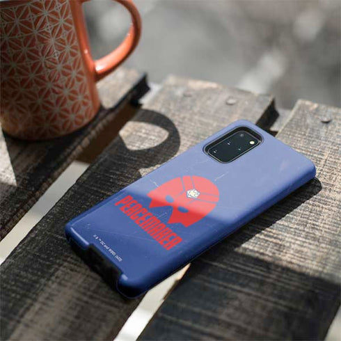 DC Comics Peacemaker Helmet Galaxy S20 Plus Pro Case