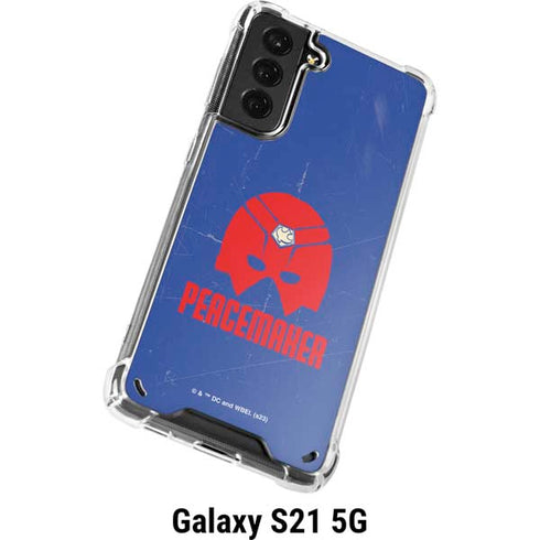 DC Comics Peacemaker Helmet Galaxy S21 5G Clear Case