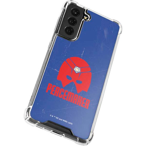 DC Comics Peacemaker Helmet Galaxy S21 FE Clear Case