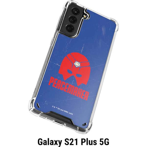 DC Comics Peacemaker Helmet Galaxy S21 Plus 5G Clear Case