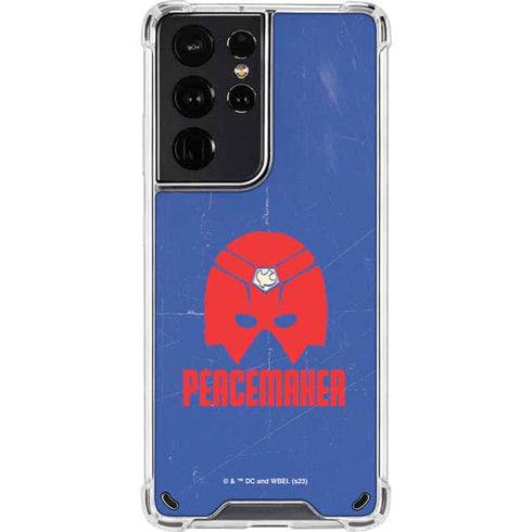 DC Comics Peacemaker Helmet Galaxy S21 Ultra 5G Clear Case