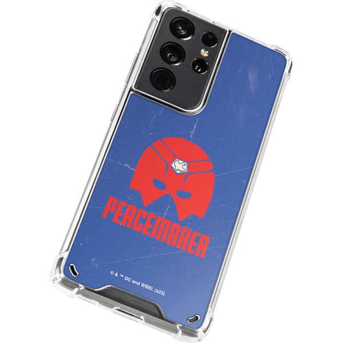 DC Comics Peacemaker Helmet Galaxy S21 Ultra 5G Clear Case