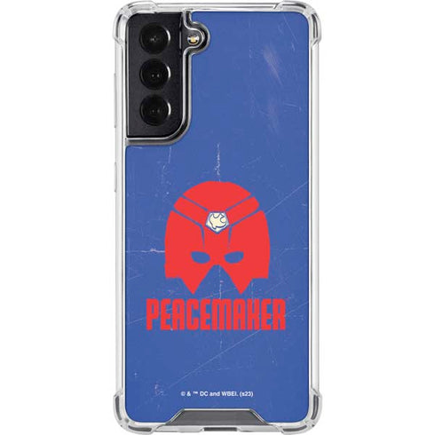 DC Comics Peacemaker Helmet Galaxy S22 Clear Case
