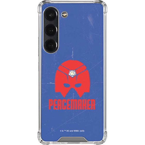 DC Comics Peacemaker Helmet Galaxy S23 Clear Case