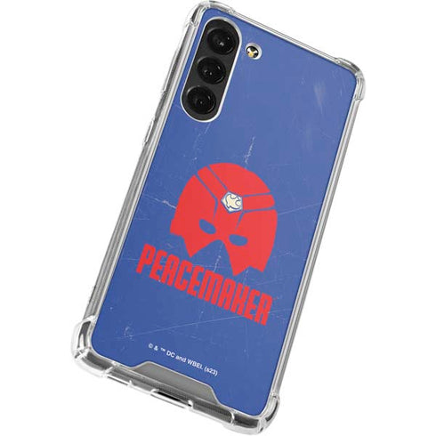 DC Comics Peacemaker Helmet Galaxy S24 FE Clear Case