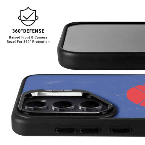 DC Comics Peacemaker Helmet Galaxy S24 FE Kickstand Case