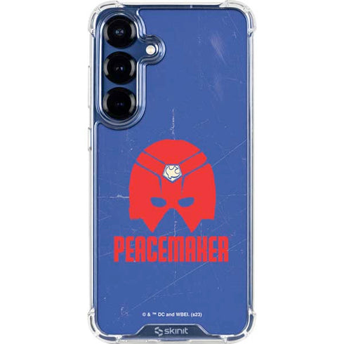 DC Comics Peacemaker Helmet Galaxy S25 Plus Clear Case