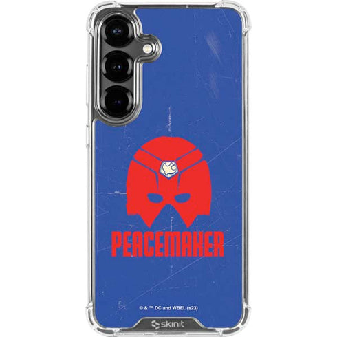 DC Comics Peacemaker Helmet Galaxy S26 Plus Clear Case