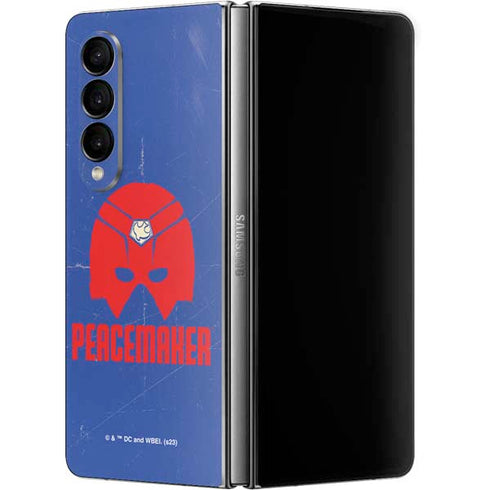 DC Comics Peacemaker Helmet Galaxy Z Fold4 5G Skin