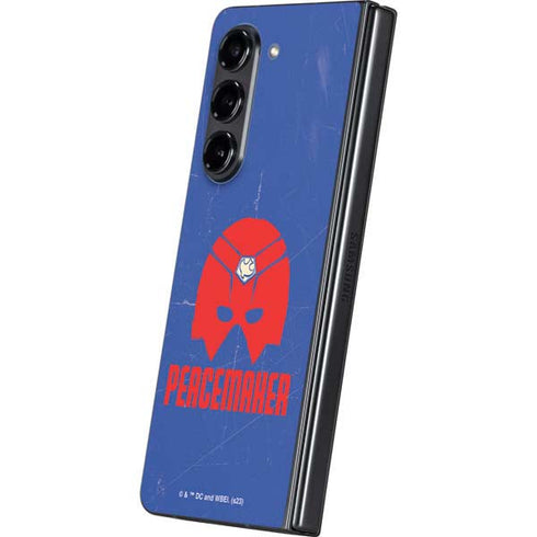 DC Comics Peacemaker Helmet Galaxy Z Fold5 5G Skin