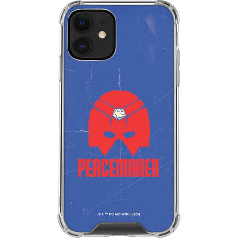 DC Comics Peacemaker Helmet iPhone 12 Clear Case