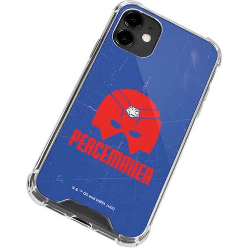 DC Comics Peacemaker Helmet iPhone 12 Clear Case
