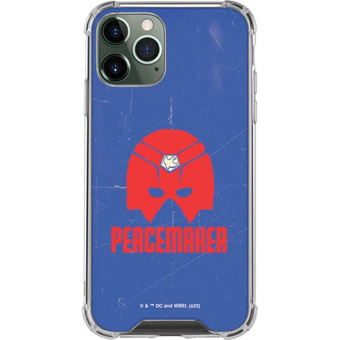 DC Comics Peacemaker Helmet iPhone 12 Pro Max Clear Case