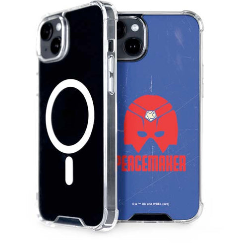DC Comics Peacemaker Helmet iPhone 14 Plus MagSafe Case