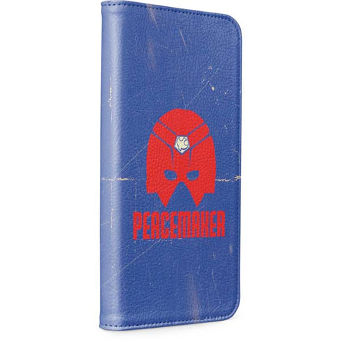 DC Comics Peacemaker Helmet iPhone 15 Plus Folio Case