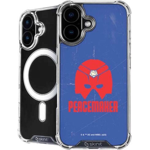DC Comics Peacemaker Helmet iPhone 16 Plus MagSafe Case