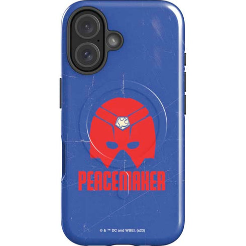DC Comics Peacemaker Helmet iPhone 16 Plus Magsafe Impact Case